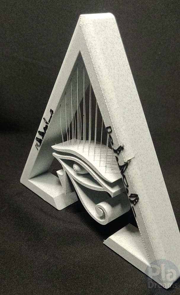 Eye of Horus Sculpture, Floating Illusion Art, Mystical Home Decor, Unique Gift for Egypt Enthusiasts - Image 4